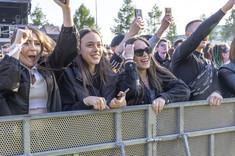 Uczestnicy juwenaliów,