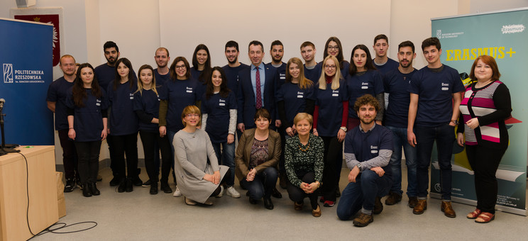 Spotkanie powitalne dla nowych studentów programu Erasmus+